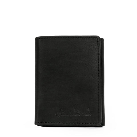 Montana West Genuine Leather Men's Tri-Fold Wallet - Montana West World