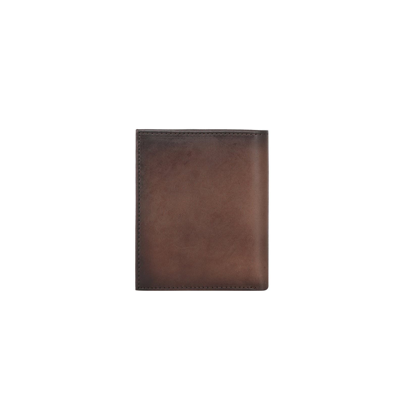 Men Genuine Leather Bi-Fold Wallet