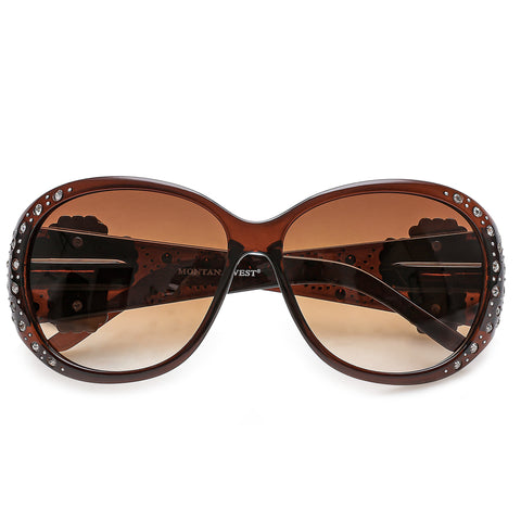 Montana West Cross Sunglasses For Women - Montana West World