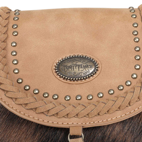 Trinity Ranch Hair-On Collection Crossbody Bag - Montana West World