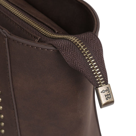 Trinity Ranch Hair-On Leather Collection Concealed Handgun Tote - Montana West World