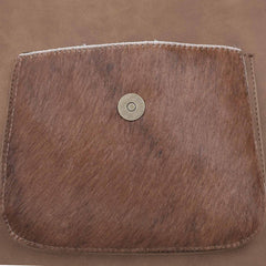 Trinity Ranch Hair-On Leather Collection Concealed Handgun Hobo - Montana West World