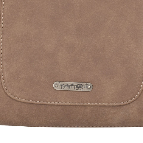 Trinity Ranch Hair-On Leather Collection Concealed Handgun Hobo - Montana West World