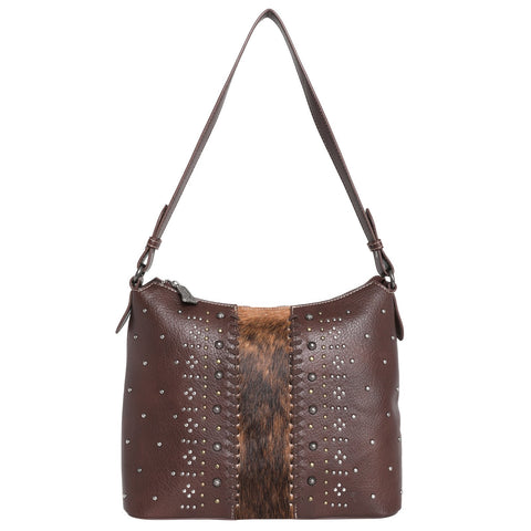 Trinity Ranch Hair-On Leather Studs Collection Concealed Handgun Hobo - Montana West World