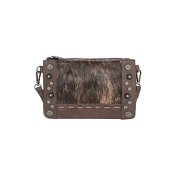 Trinity Ranch Hair-On Cowhide Collection Crossbody Clutch - Montana West World