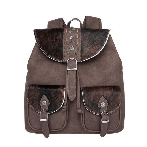 Trinity Ranch Hair-On Cowhide Collection Backpack - Montana West World