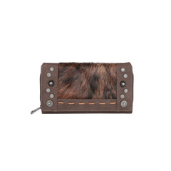 Trinity Ranch Hair-On Cowhide Collection Wallet - Montana West World