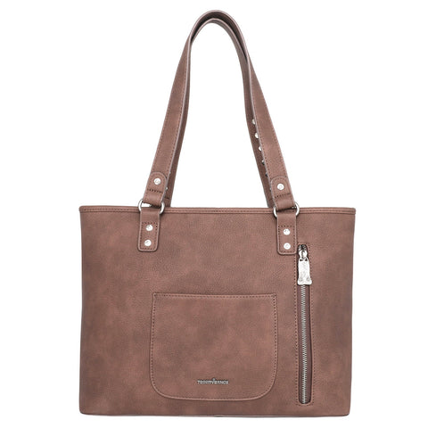 Trinity Ranch Hair-On Cowhide Collection Concealed Carry Tote - Montana West World