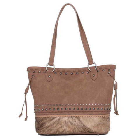 Trinity Ranch Hair-On Cowhide Concealed Carry Tote - Montana West World