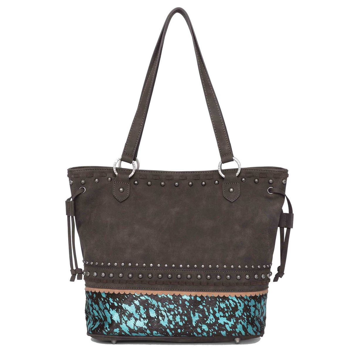 Trinity Ranch Hair-On Cowhide Concealed Carry Tote - Montana West World