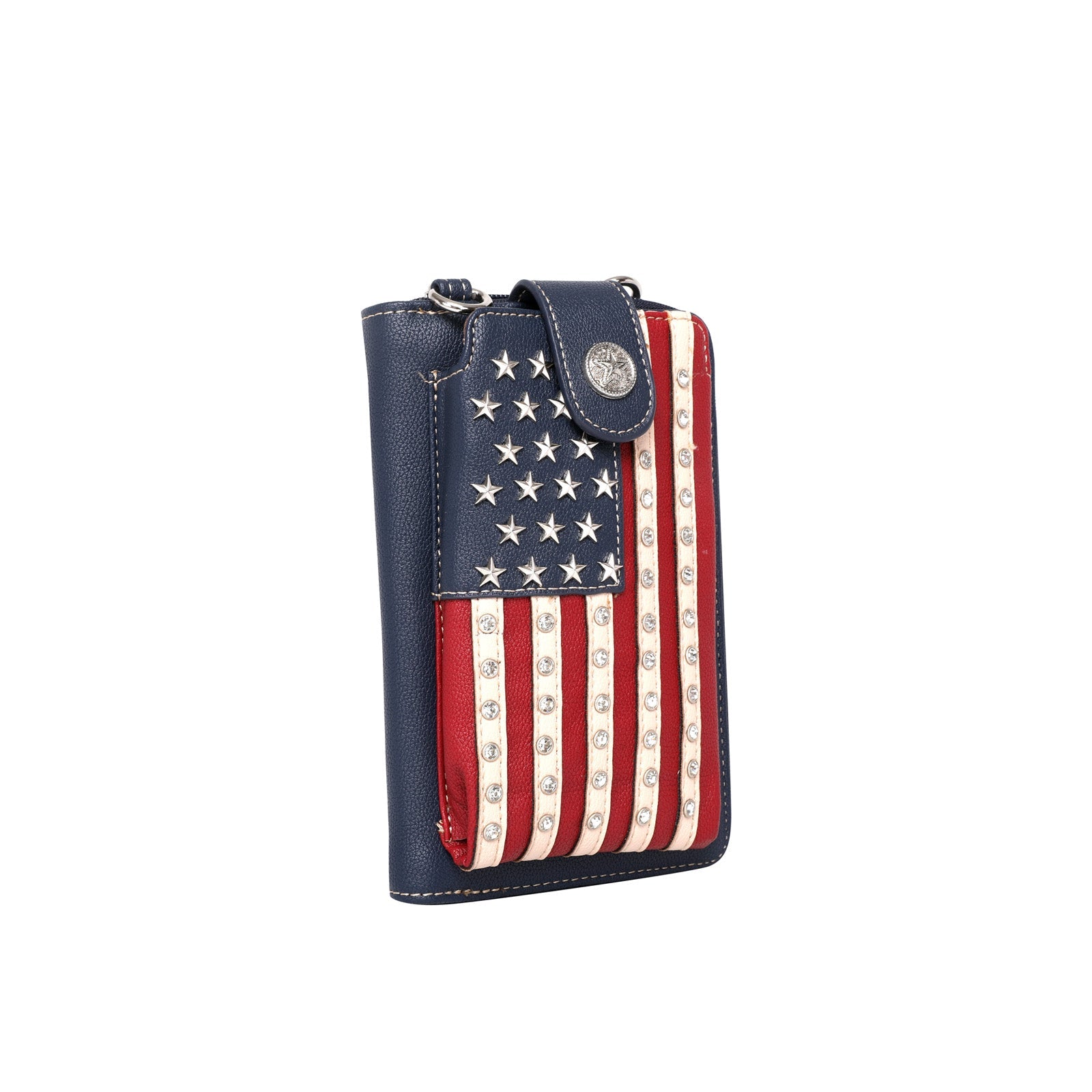 Montana West American Pride Crossbody Wallet Phone Bag - Montana West World