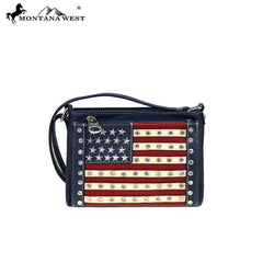 Montana West American Pride Collection Organizer Crossbody Bag - Montana West World