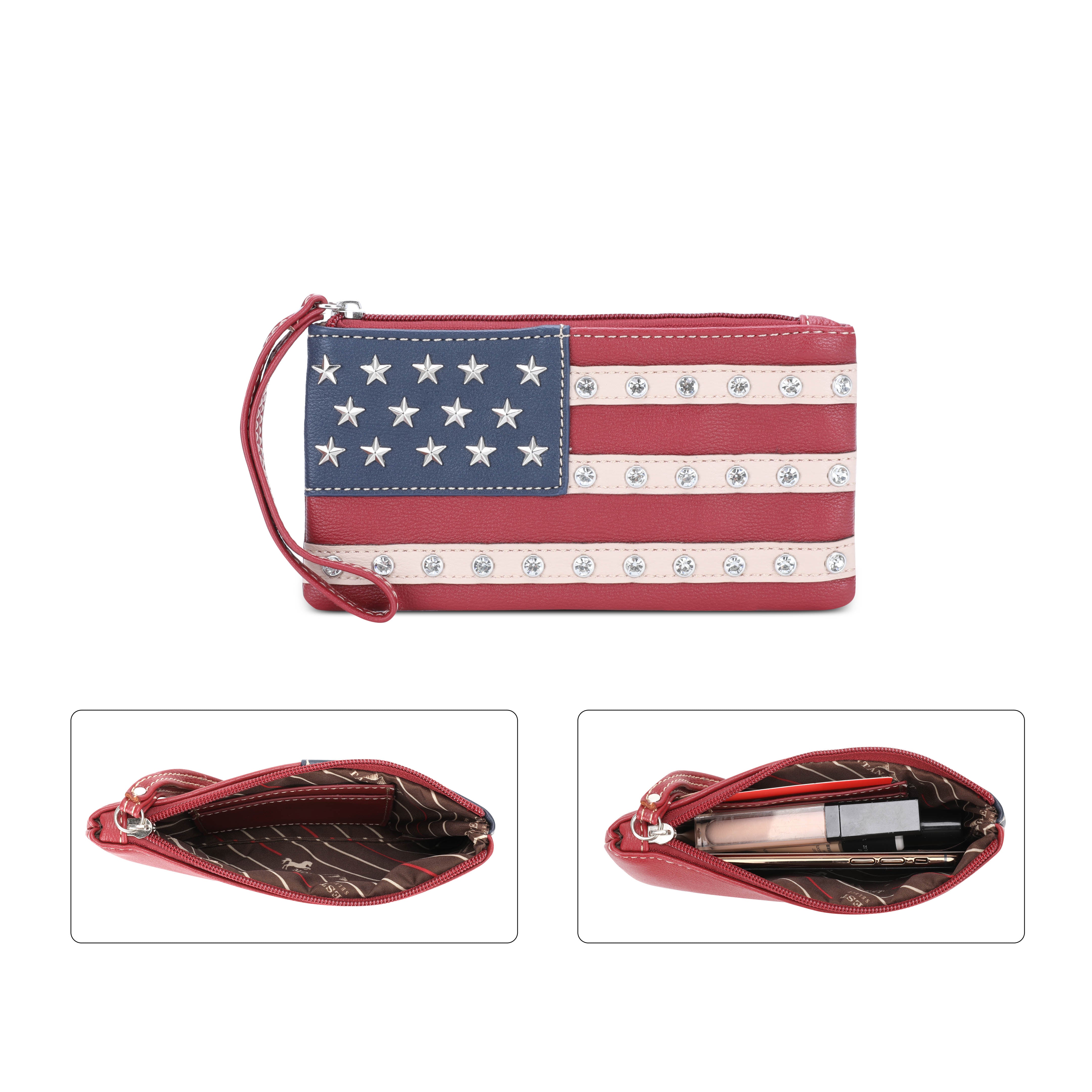 Montana West American Pride Concealed Carry Crossbody Tote Bag Set - Montana West World