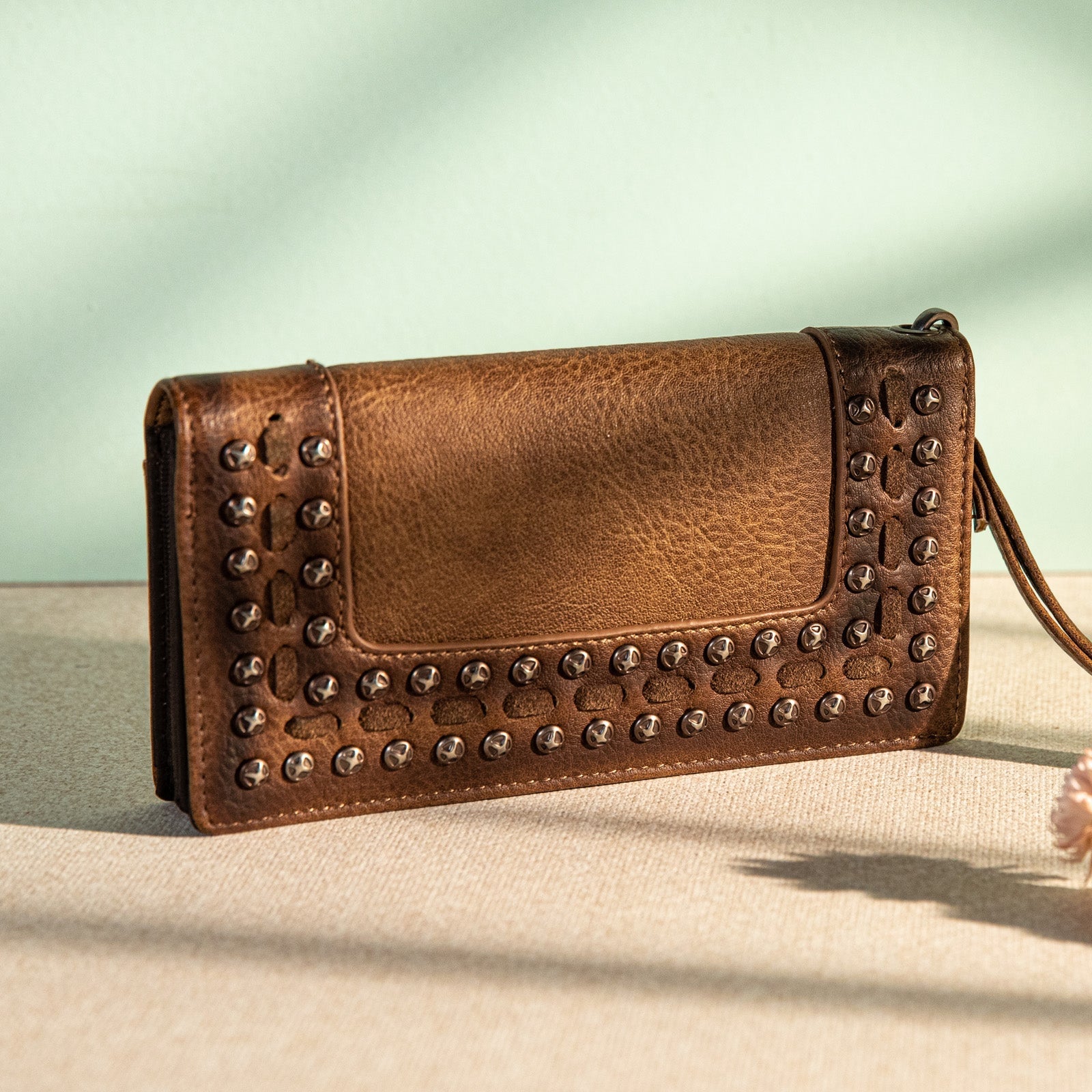 Wrangler Studded Collection Wallet - Montana West World