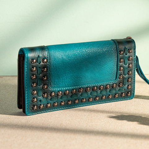 Wrangler Studded Collection Wallet - Montana West World