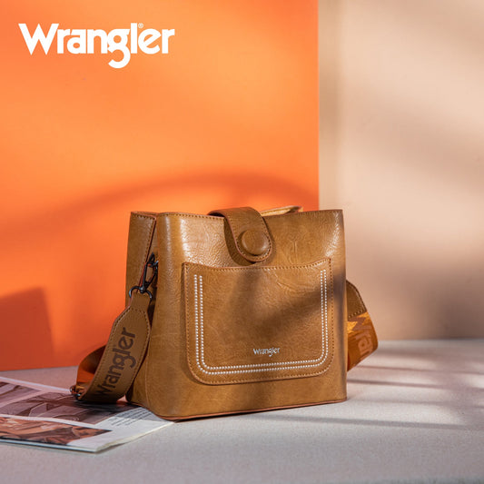 Wrangler Casual Plain Crossbody Shoulder Bag - Montana West World