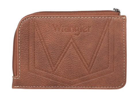 Wrangler Southwestern Art Print Mini Zip Card Case - Montana West World