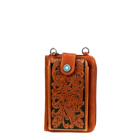 Montana West Tooled Crossbody Phone Purse - Montana West World