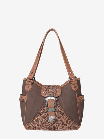 Montana West Embroidered Concealed Carry Purse - Montana West World