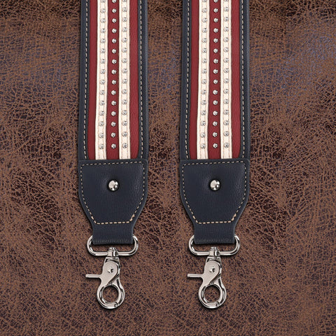 Montana West Western Stars Stripe Crossbody Shoulder Strap - Montana West World