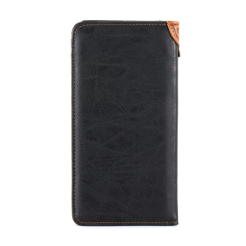 Montana West Embossed Floral Men's Bifold Long Wallet - Montana West World